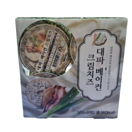 대파 베이컨 크림치즈 1kg 베이글