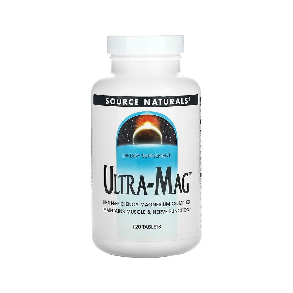소스내추럴 마그네슘 <b>Ultra</b> <b>Mag</b> 120정 타블렛