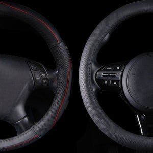 진짜 천연가죽 핸들커버 마세라티 그레칼레 르반떼