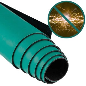 제전매트 ESD 무광 정전기 미끄럼 방지 2T 폭60cm 80cm 100cm 120cm 길이10M