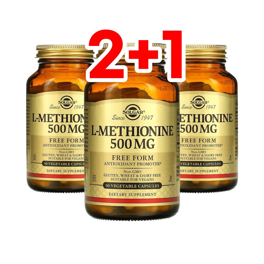 [2+1] 솔가 L<b>메티오닌 500mg</b> 90베지캡슐