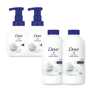 도브 포밍 핸드워시 딥모이스처 본품 240ML 2개 + 리필 430ML 2개
