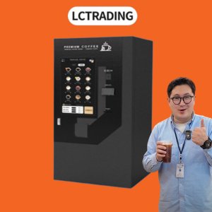 [신형모델] 롯데 무인카페 커피자판기 원두스마트벤딩머신 LVM-6340KAD 디지털형
