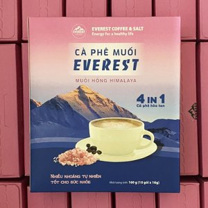 베트남 커피 에베레스트 HIMALAYA PINK SALT COFFEE 히말라야 핑크 솔트 4in1 (16gx10팩)x5box VietNam 카페 라떼 소금 믹스 G7 커피숍