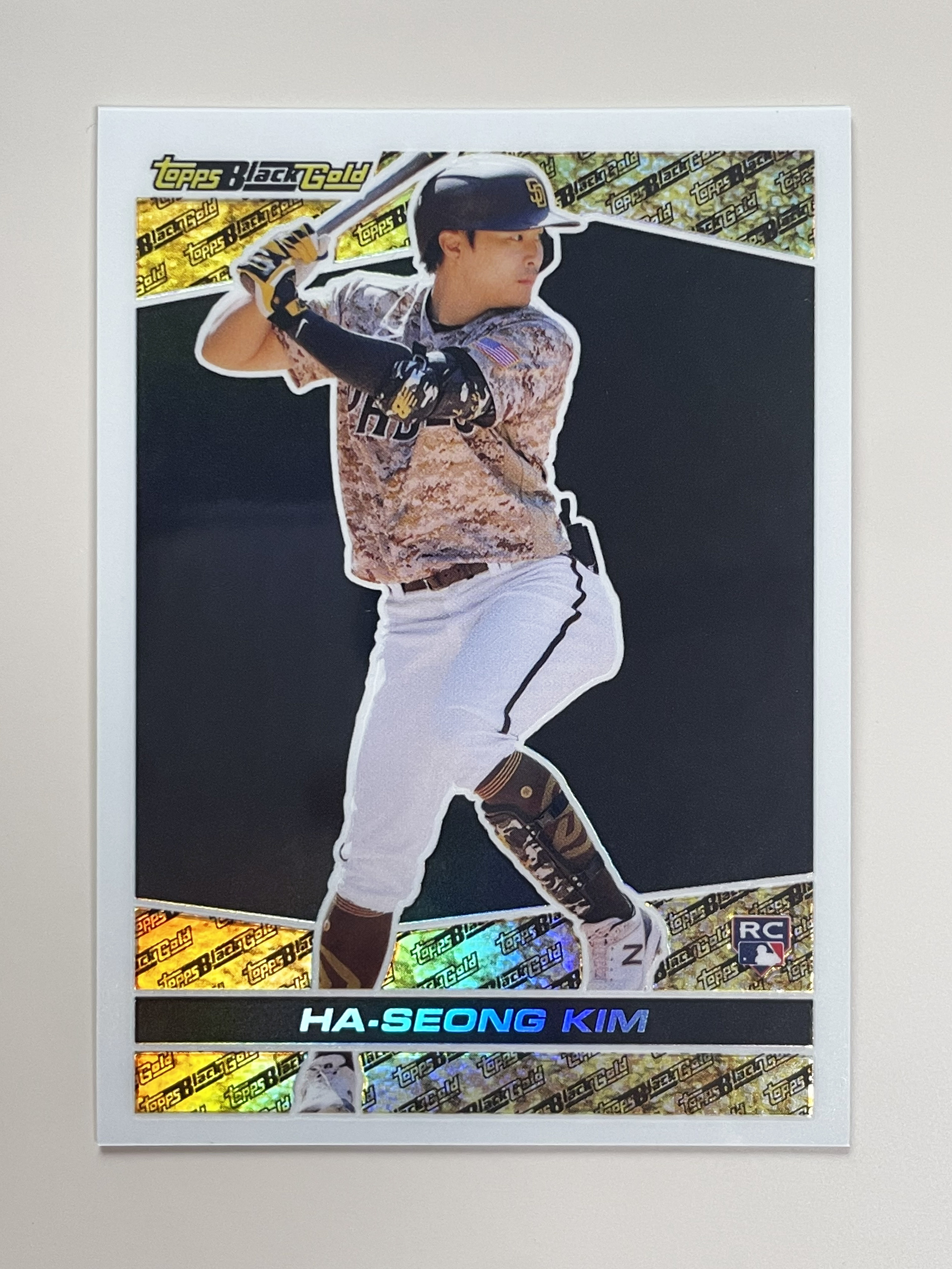21 Topps Chrome Update Black Gold #BGC-28 RC 김하성