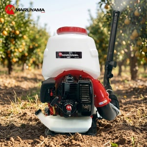 일본 마루야마 분무기 동력 살분무기 이지스타트 엔진 농약 살포기 30L MM93-H