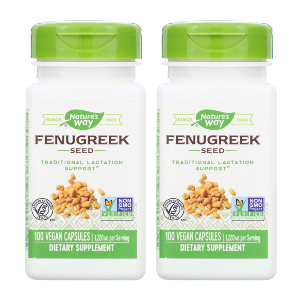 네이처스땡땡 페뉴그릭 시드 호로파 1220mg 호로파씨 100정 <b>Natures Way</b> (1+1)