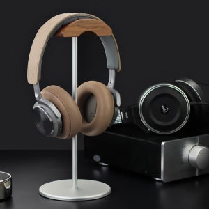 원목헤드셋거치대 헤드폰걸이 스탠드 책상 우드 무선 게이밍