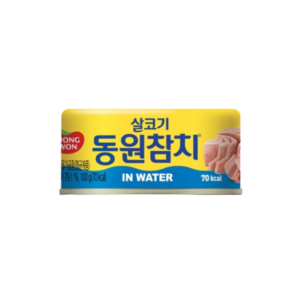 동원 살코기 동원참치 IN WATER 성분 분석