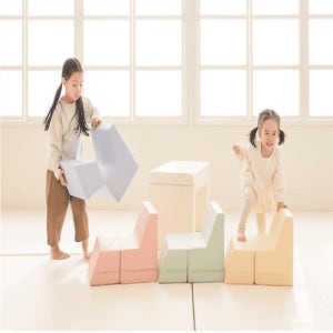 도담도담 다온 아기소파 2인용 키즈 유아 쇼파 테이블 어린이 의자