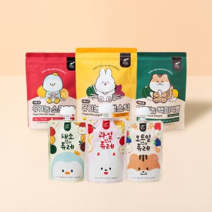 [첫 구매] 리틀스푼 유기농 쌀과자 3종+국산 아기퓨레 3종
