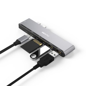 [이지넷유비쿼터스] 맥북전용 썬더볼트 USB 멀티아답터 NEXT-2275TC2-4K