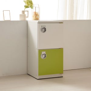 그레이스 락카장 관물함 모듈가구 독서실 사무실 미니 개인 사물함 400 2단 2칸