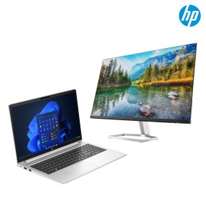 HP 비지니스 프로북 450 G10 9F185PT 인텔 i7 13세대 27인치 모니터 세트