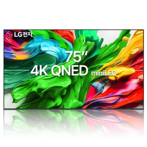 LG 190cm(75인치) UHD 4K 스마트 TV 75QNED80 수도권스탠드설치