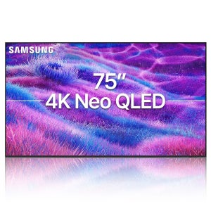 삼성 190cm(75인치) NEO QLED UHD 4K 스마트 TV 75QN90 스탠드