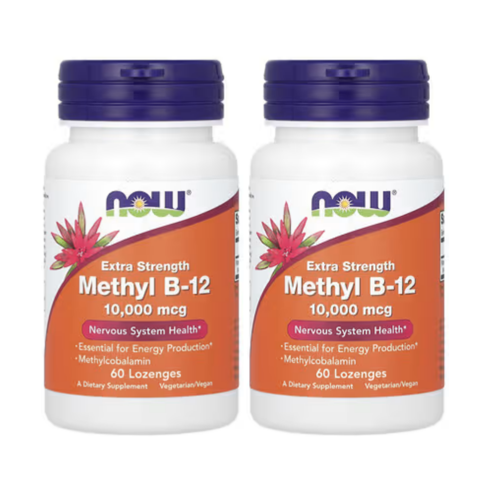 나우푸드 <b>메틸</b> 비타민 B12 엑스트라 스트렝스 <b>10000</b>mcg 60정 2병 <b>메틸코발라민</b>