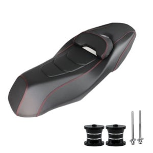 야마하 XMAX300 튜닝 5CM 낮은하강 시트 쿠션 어셈블리 2023-2024 레드 라인