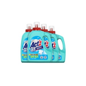 액체세제 액츠 퍼펙트 실내건조 3L 4개 드럼/일반 겸용