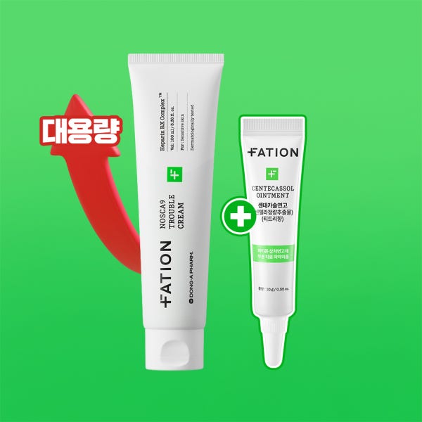 [센테카솔 본품 증정] 파티온 노스카나인 트러블 크림 100ml 대용량