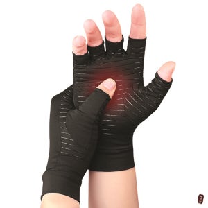 압박장갑 손가락 손저림 혈액순환 통증완화 관절염 헬스장갑