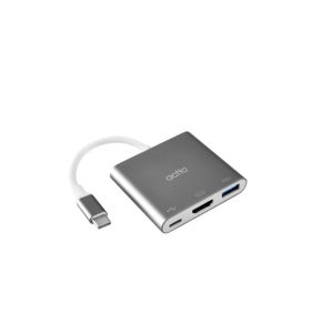 엑토 HDMI포트 USB3.2 빠른 데이터 전송 PD충전 C타입 3in1 멀티 허브