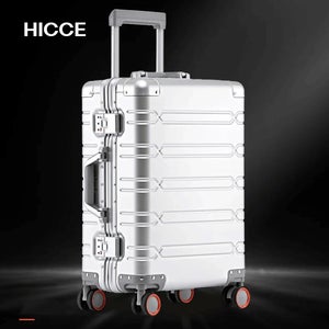 100% 알루미늄 마그네슘 합금 여행 가방 캐리어 기내용 수하물 20인치 24,29 인치