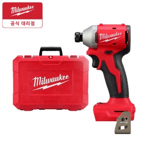밀워키 M18 BLIDR-0C 18V 콤팩트 브러쉬리스 임팩트 드라이버Ⅱ 베어툴 케이스포함