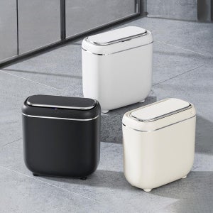 샤링빈 슬림 자동 센서 휴지통 20L 종량제 인테리어 화장실 쓰레기통