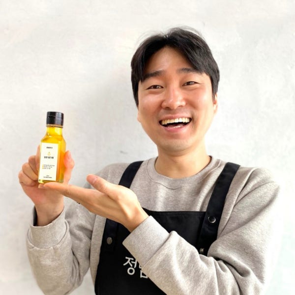 정담방앗간 아기 입맛 순한 참기름 국산 저온압착