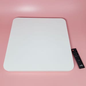 장수램프 리모컨 슬림베젤 LED 방등 색변환 플리커프리 60W 밝기조절 타이머