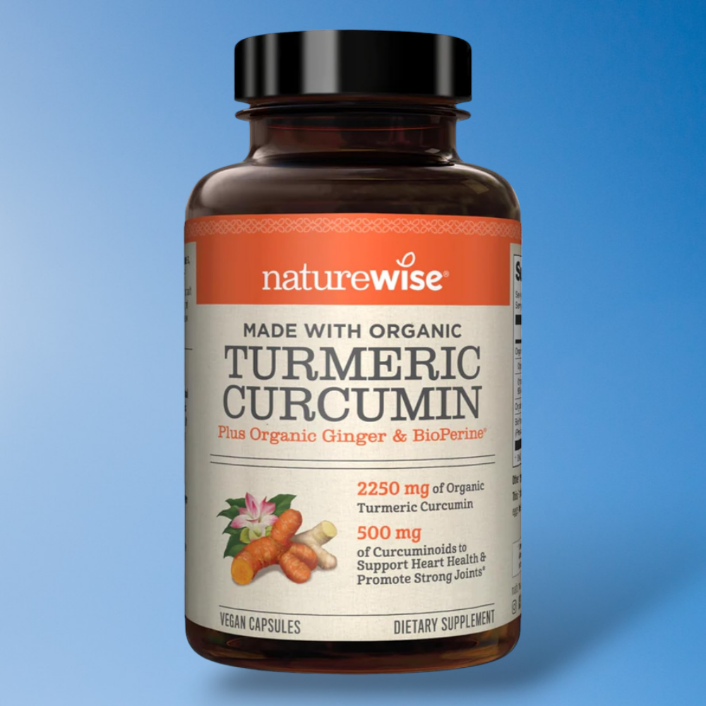 <b>네이처와이즈</b> 커큐민 180비건캡슐 Turmeric Curcumin
