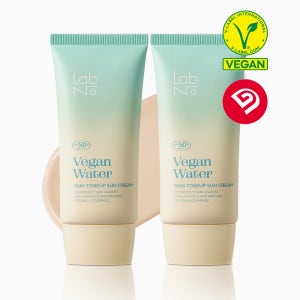 랩노 비건워터 스킨 톤업 선크림 SPF 50+PA++++ 50ml, 2개