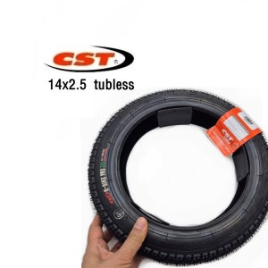 타이어 14x2.5 CST 튜브리스 E bike, 전동 스쿠터 전기 자전거 교체 수명 마모
