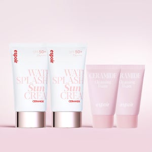 에스쁘아 워터 스플래쉬 선크림 세라마이드 SPF50+ PA++++ 60ml, 2개