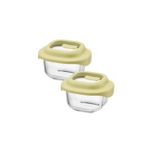 락앤락 바로한끼 간편조리 용기 전자레인지 찜기 500ml+500ml 구성