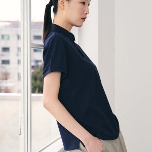 험토 여성 PK 카라 반팔 티셔츠