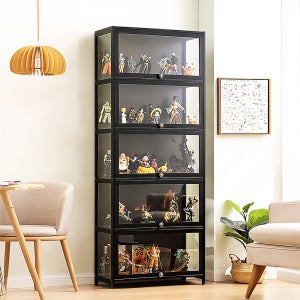 피규어 진열장 장식장 레고 진열대 건담 보관함 전시장 5단