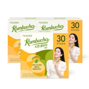 티젠 콤부차 매실 30스틱입X3박스