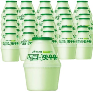 빙그레 메로나맛 우유 240ml 32개