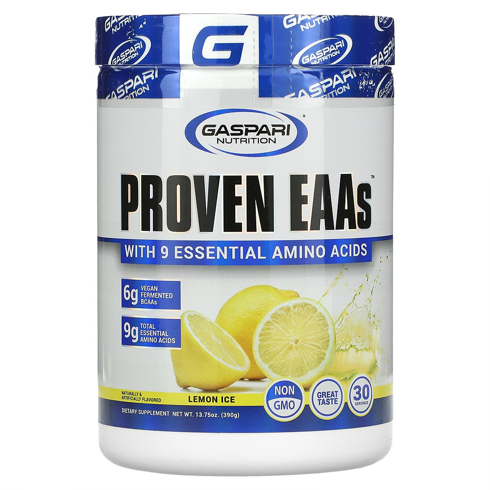 <b>가스</b>퍼리<b>뉴트리션</b> Proven EAAs 레몬 아이스 390g 13.75oz
