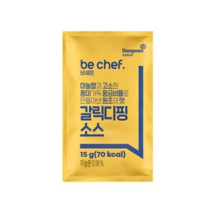 동원홈푸드 비셰프 갈릭디핑소스 15g X 500ea 1박스