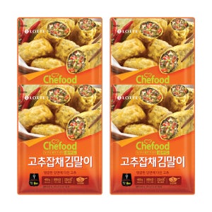 Chefood 고추잡채 김말이 튀김 400g, 4개