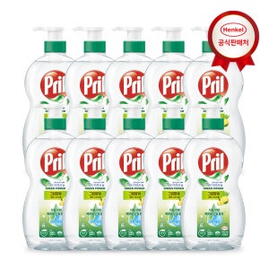 헨켈 주방세제 프릴 그린파워 용기 레몬그라스 700ml, 10개