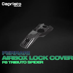 CAPRISTO 카프리스토 FERRARI 페라리 F8 트리뷰토 스파이더 카본 에어박스 락 커버 셋트