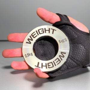 위씨 WeC 헬스 초정밀 경량 원판 저중량 중량 바벨 초경량 크롬 이니셜 0.25kg~1.25kg