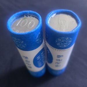 한국은행 2003년 100원 롤주화 한롤