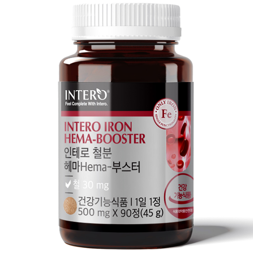 프리미엄 철분제 영양제 3개월분 여성 헤모글로빈 비헴철