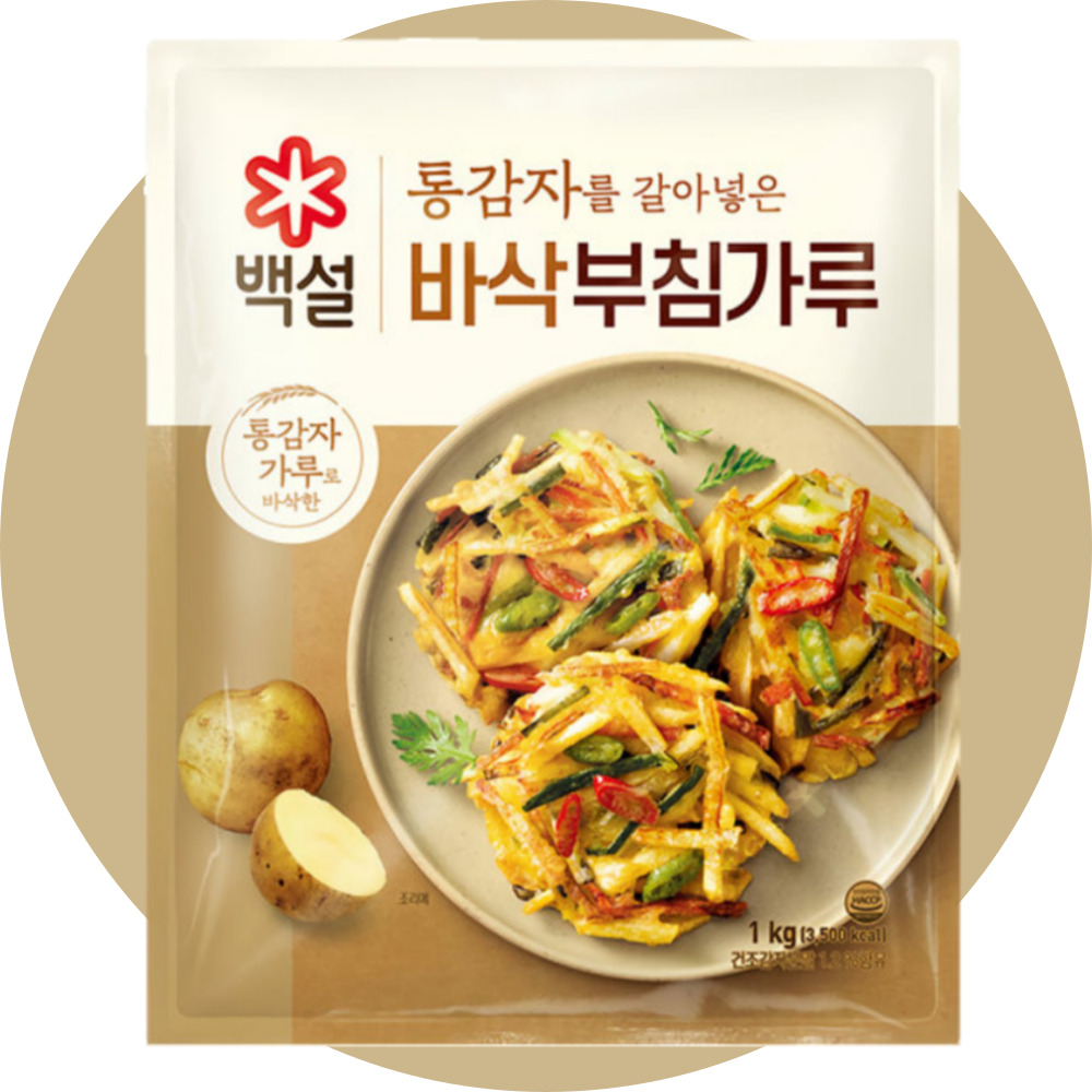 CJ제일제당 백설 통감자를 갈아 넣은 바삭 부침가루 1kg
