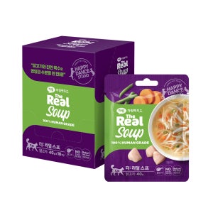 더리얼 캣 스프 닭고기 (40g x 10개) 하림펫푸드